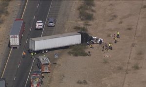 Collision on I-10 near Tonopah kills 6, sends 5 others to hospital