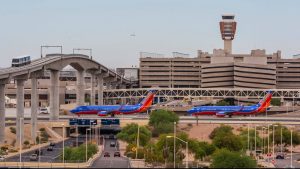 January traffic at Phoenix Sky Harbor up 80% from previous year, nearing pre-pandemic levels