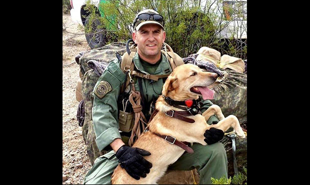 Border Patrol Agent Daniel P. Cox (Courtesy photo)...