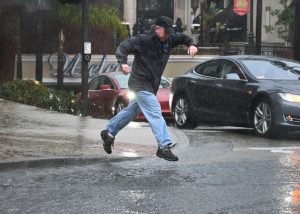 Monsoon storm brings heavy rain to parts of the Valley Friday night