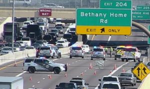 Fatal crash closes northbound I-17 at Bethany Home Road in Phoenix