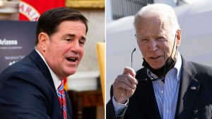 Arizona Gov. Doug Ducey rips President Joe Biden's COVID-19 vaccine plan