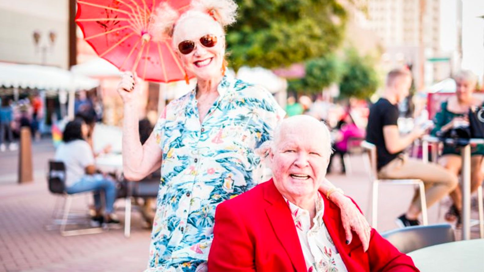 Judd Herberger, who died Oct. 27, 2021, pictured with his wife, Billy Joe. (Herberger Theater Cente...