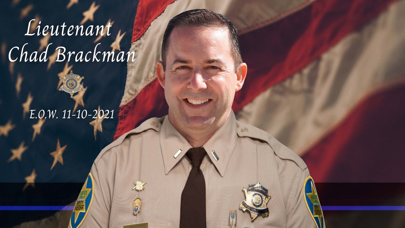 Chad Brackman (Twitter Photo/MCSOAZ)...