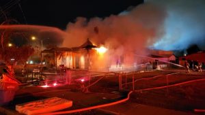 Phoenix home destroyed in early-morning fire but no one hurt