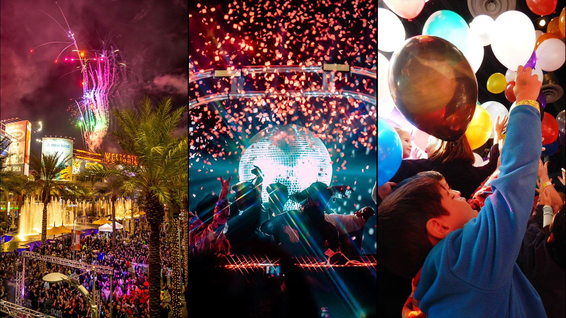 Courtesy photos - Westgate Entertainment District, Decadence AZ, Children's Museum of Phoenix)...