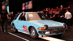 Party on! ‘Wayne’s World’ Pacer sells for over $70K at Scottsdale auction