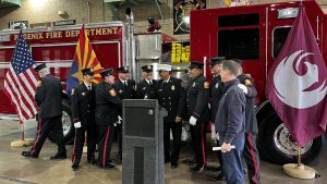 New Phoenix fire chief plans to focus on community, department members