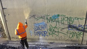 Phoenix officials asking the public to report graffiti during annual awareness month