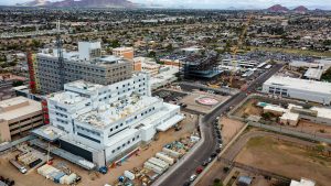 Valleywise Health medical center in Phoenix 70% complete after 2 years