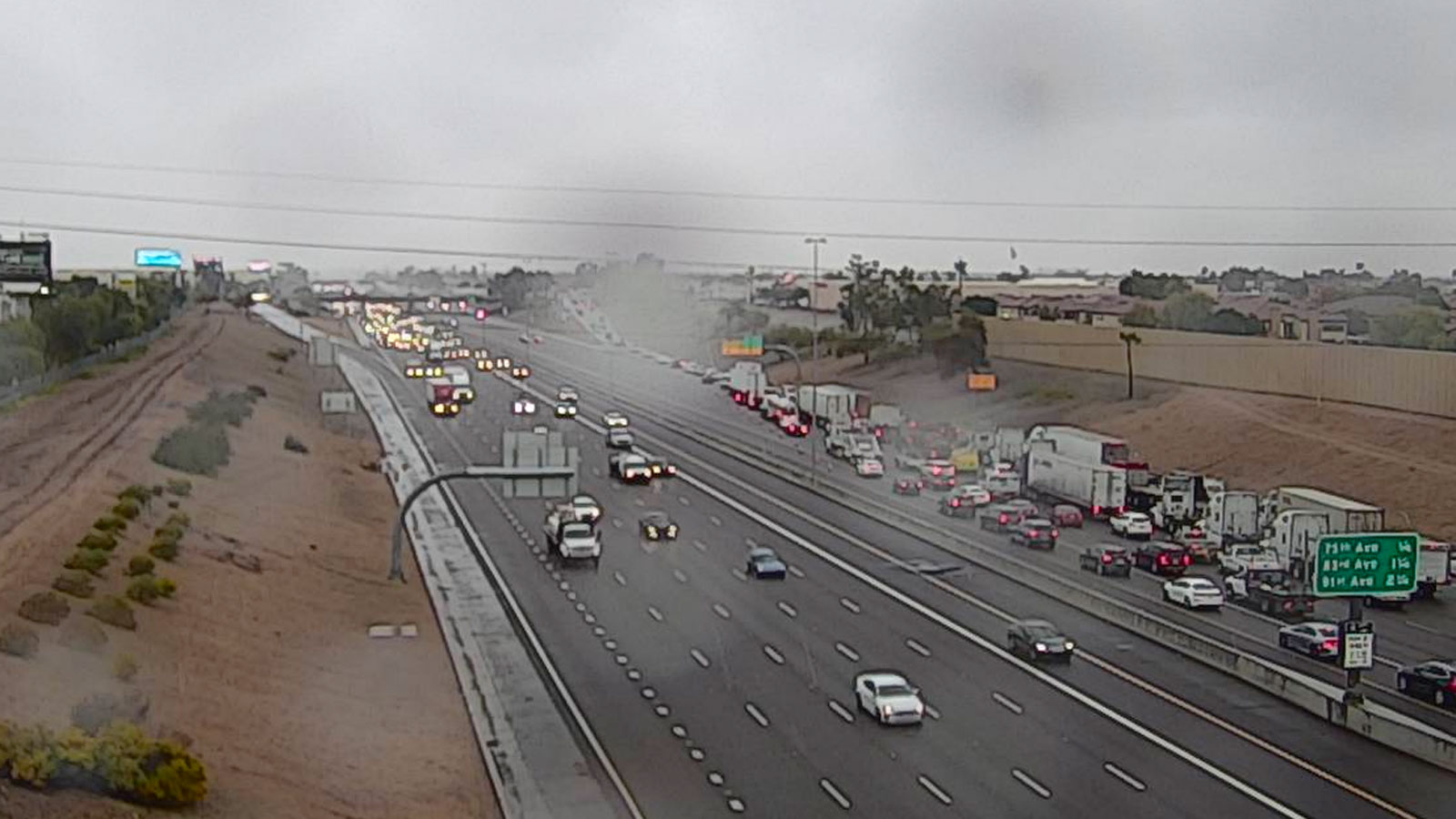 (Arizona Department of Transportation Traffic Camera)...