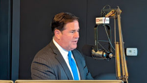 Here's what Arizona Gov. Ducey had to say on Rogers' censure, water, final year in office