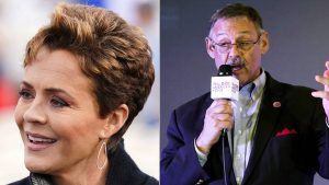 Arizona Republicans Kari Lake, Mark Finchem sue over ballot tabulation machines