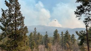 Crooks Fire near Prescott controlled on one side, spreading on the other