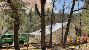 Some evacuations lifted Monday for Crooks Fire near Prescott