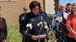 Wounded Phoenix officer 'doing well'; chief 'angry and tired' over shootings