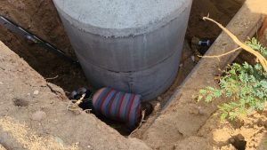 Phoenix firefighters help rescue man from open trench