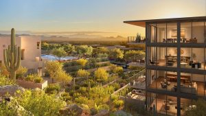 Construction underway on luxury condominiums at base of Camelback Mountain