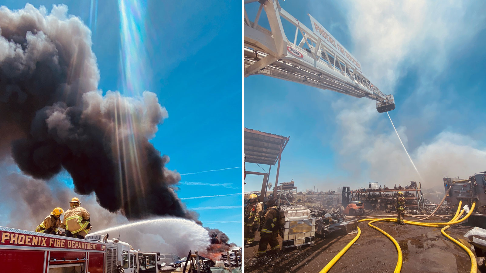 (Phoenix Fire Department Photos)...