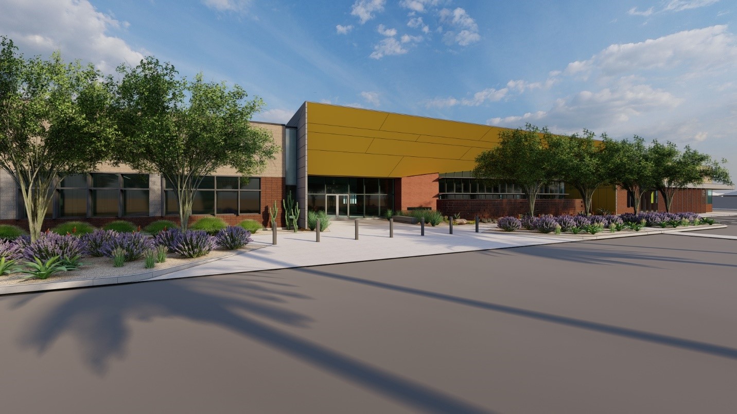 (Ironwood Cancer & Research Centers rendering)...