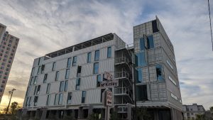 Unique apartment built with repurposed steel shipping containers opens in Phoenix