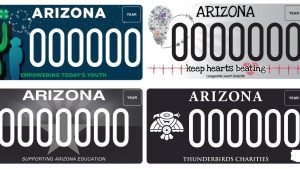 Arizona Motor Vehicle Division adds 4 more specialty license plates
