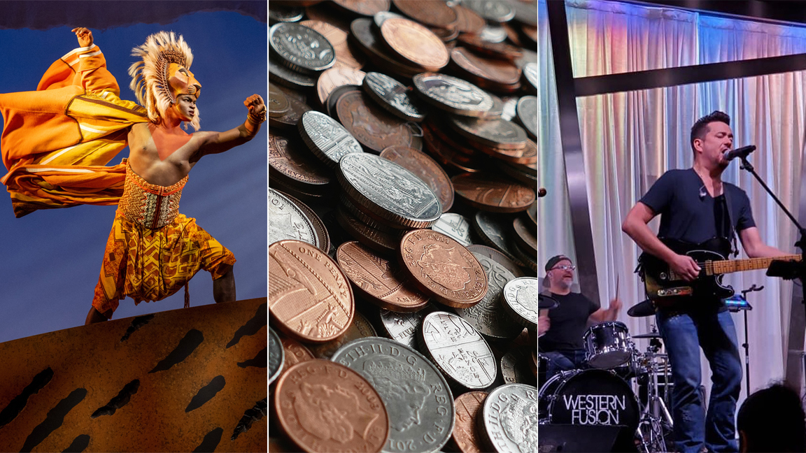 ( L-R: Deen Van Meer/Disney, Pexels Photo, Facebook Photo/Western Fusion Band)...