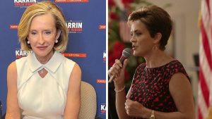Lake takes slight lead over Taylor Robson for Republican nomination in Arizona governor race