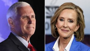Mike Pence 'so impressed' with Karrin Taylor Robson, will join her at 2 Arizona events