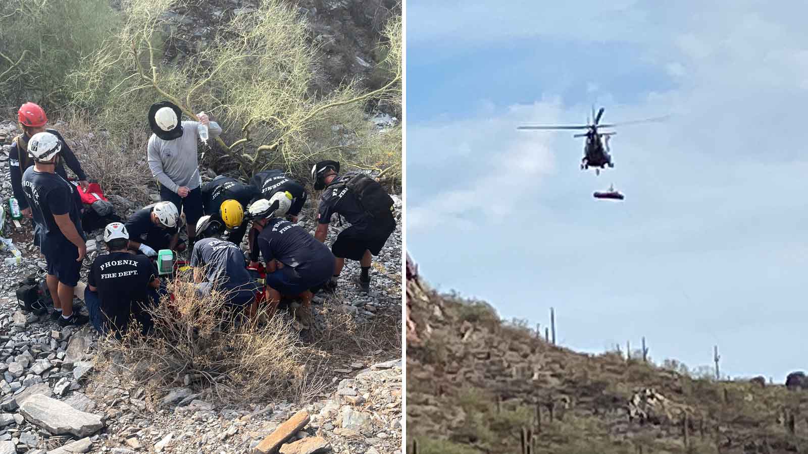 (Phoenix Fire Department Photos)...