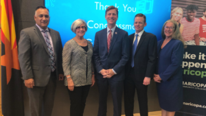Rep. Greg Stanton of Arizona, MCCCD announce bioscience funding