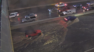 Heavy rain passes through Phoenix, causes flooding in parts of the Valley