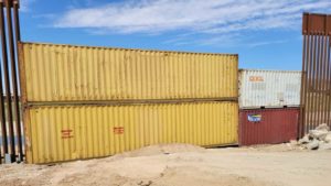 Tribe supports federal action against Arizona shipping container border barrier