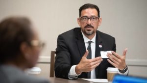 Adrian Fontes says Arizona needs a serious secretary of state, not a conspiracy theorist