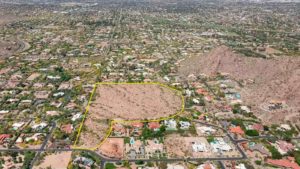 27-acre residential parcel in Paradise Valley priced at $55 million