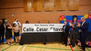 Mesa unveils Calle Cesar Chavez honorary street signs to honor civil rights leader