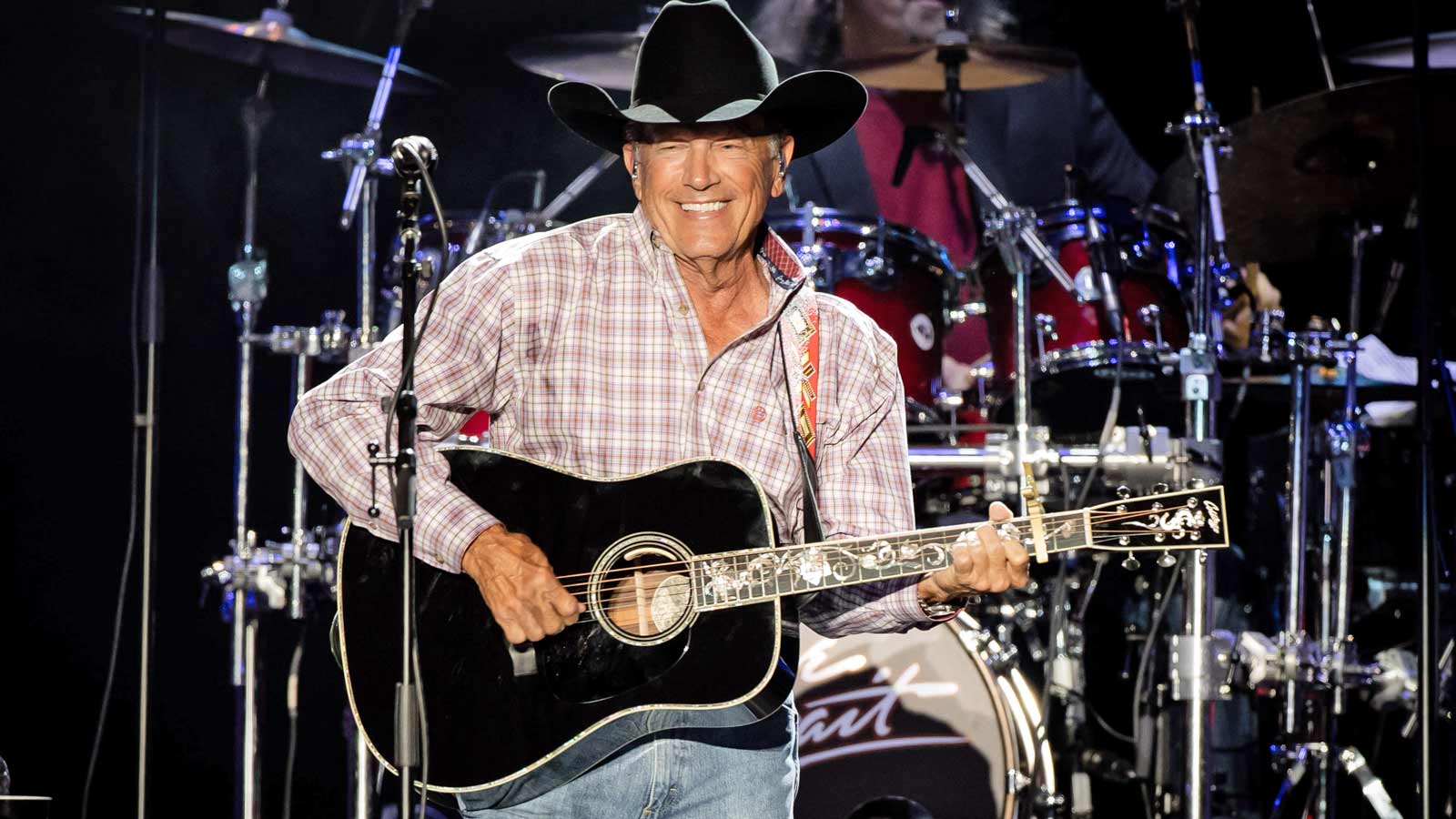 George Strait performs onstage during Austin City Limits Festival at Zilker Park on Oct. 1, 2021, i...