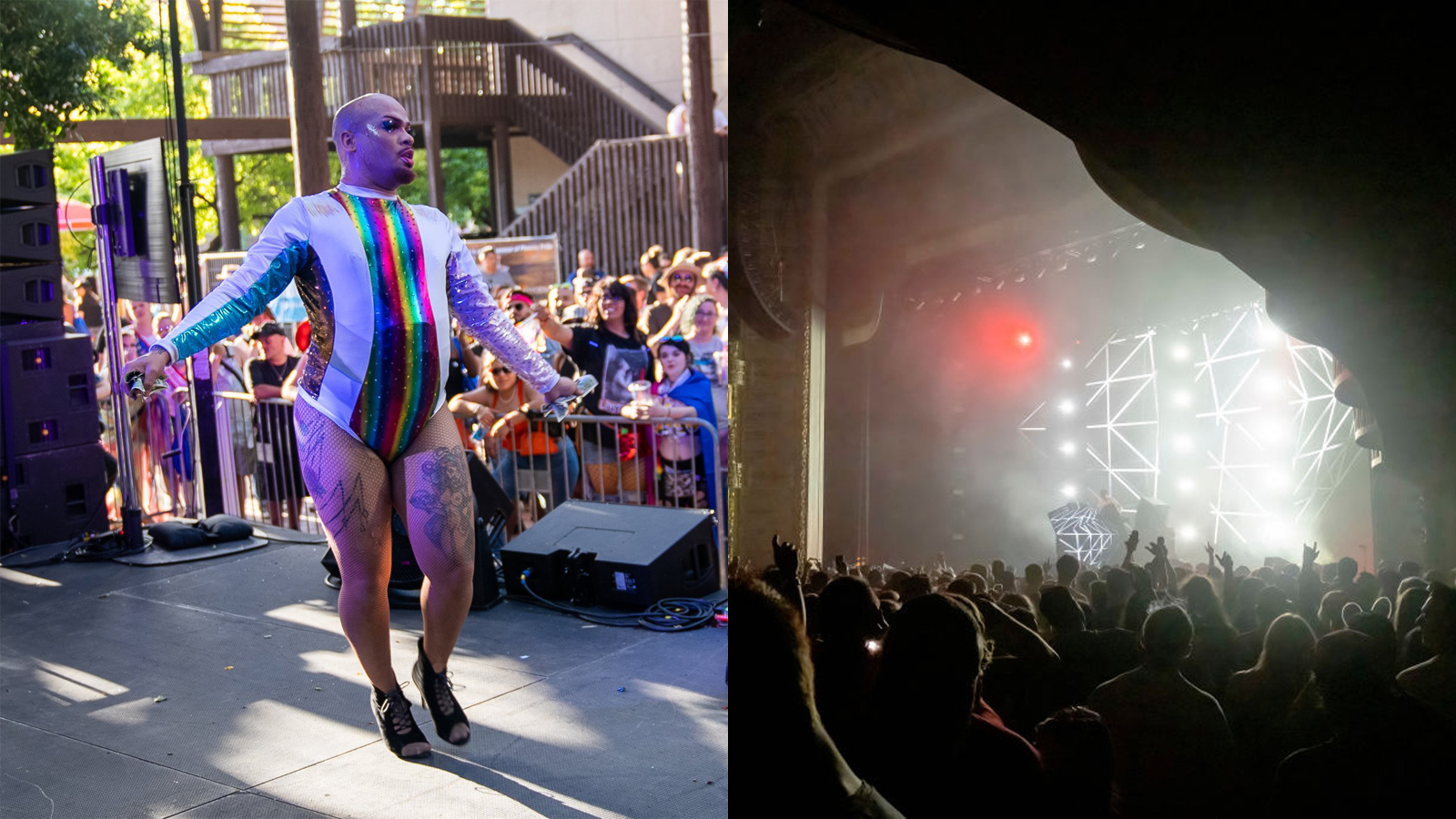 (Facebook Photo/Phoenix Pride, left, Astrida Valigorsky/Getty Images, right)...
