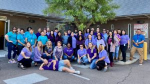 Trajan Wealth hosts charity drive for domestic violence shelter Sojourner Center