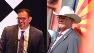 Democrat Adrian Fontes holds lead over Mark Finchem for Arizona secretary of state
