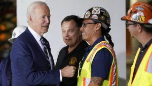 President Joe Biden touts economic plan at TSMC chip plant in north Phoenix