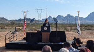 Vice President Kamala Harris visits Arizona to push clean energy