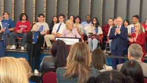 First lady Jill Biden makes stop in Mesa to promote administration's commitment to education