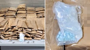 More than 1M suspected fentanyl pills found after truck rolls over on Arizona freeway