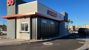 Doughnut box: Dunkin' opens shop made from shipping container in Mesa
