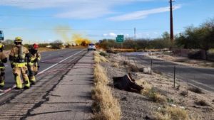 Interstate 10 in Tucson reopens following fatal crash, toxic spill