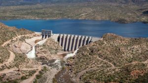 Forest Service confirms presence of toxic green algae bloom at Bartlett Reservoir Lake
