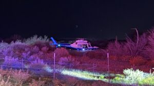 Helicopter summoned to rescue 2 motorists stranded in Phoenix flood