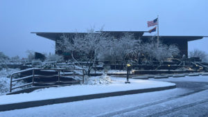 Winter storm brings a little snow to parts of metro Phoenix