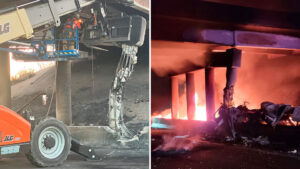 I-10 reopened in eastern Arizona 2 days after bridge damaged in fiery wreck